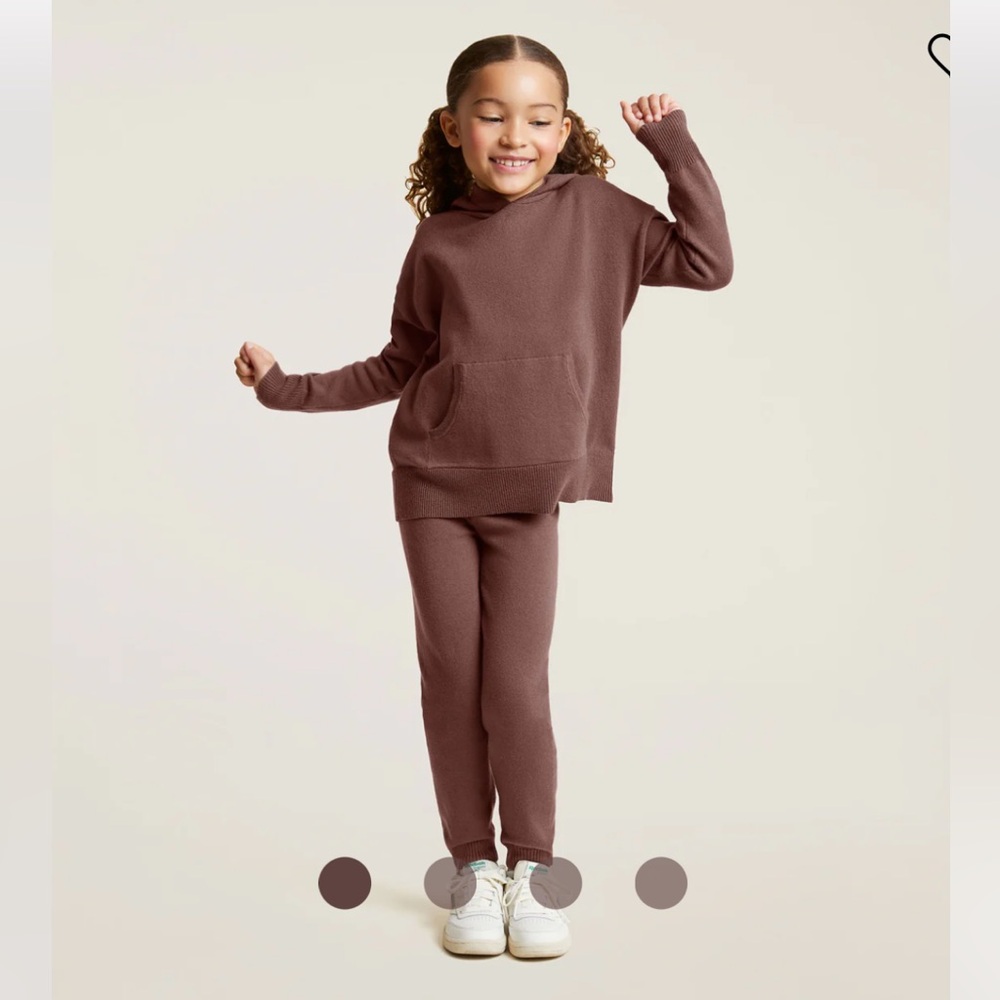 LUXE KNIT HOODIE AND JOGGER